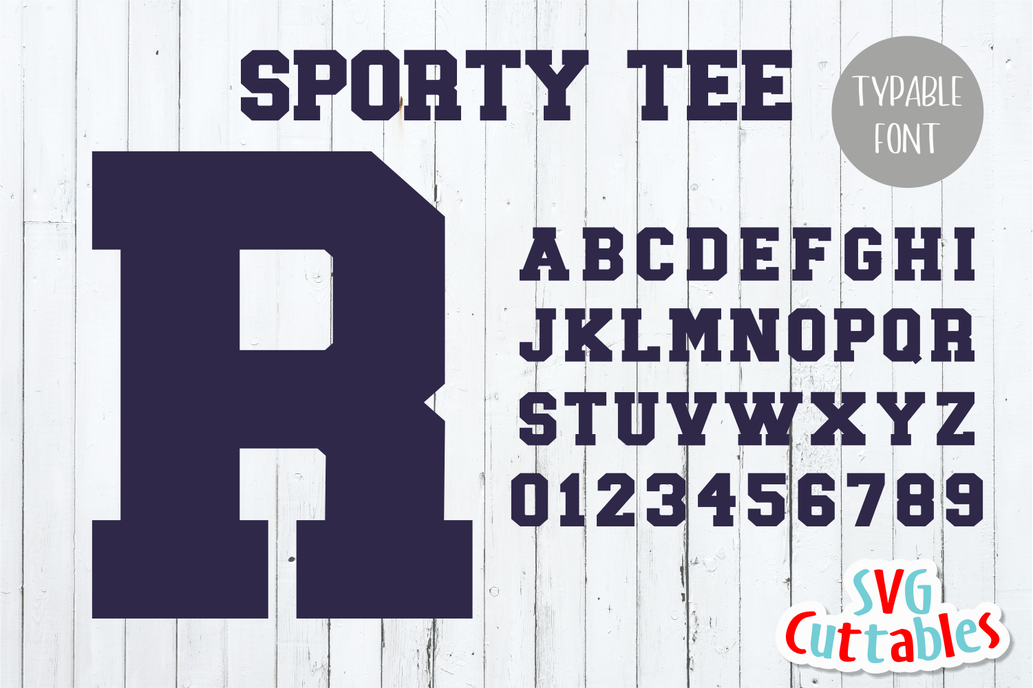Jp Sporty Tee Font By Svg Cuttables Thehungryjpeg Com