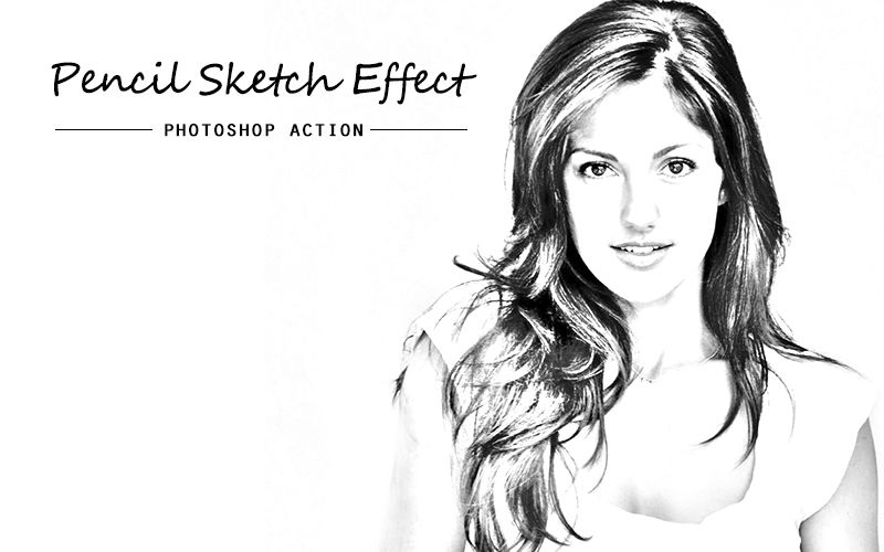 Viva Sketch Photoshop Action - YouTube