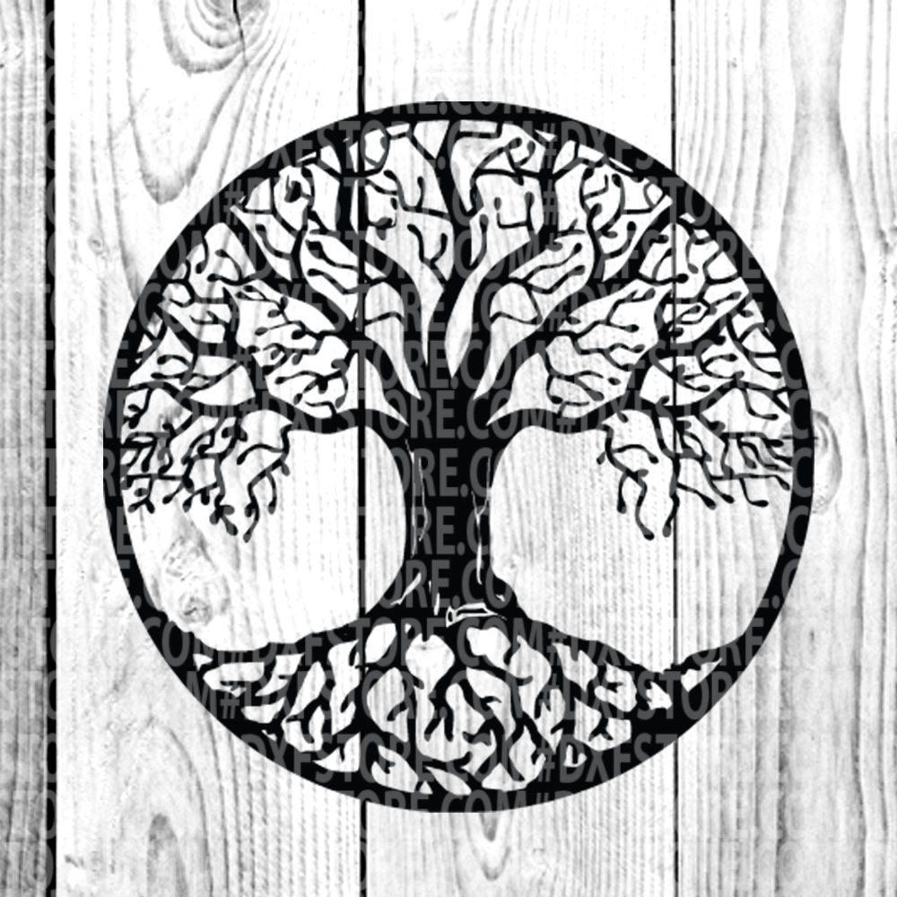 Download Life of tree,Family tree,Tattoo,vector,clip art By dxf ...