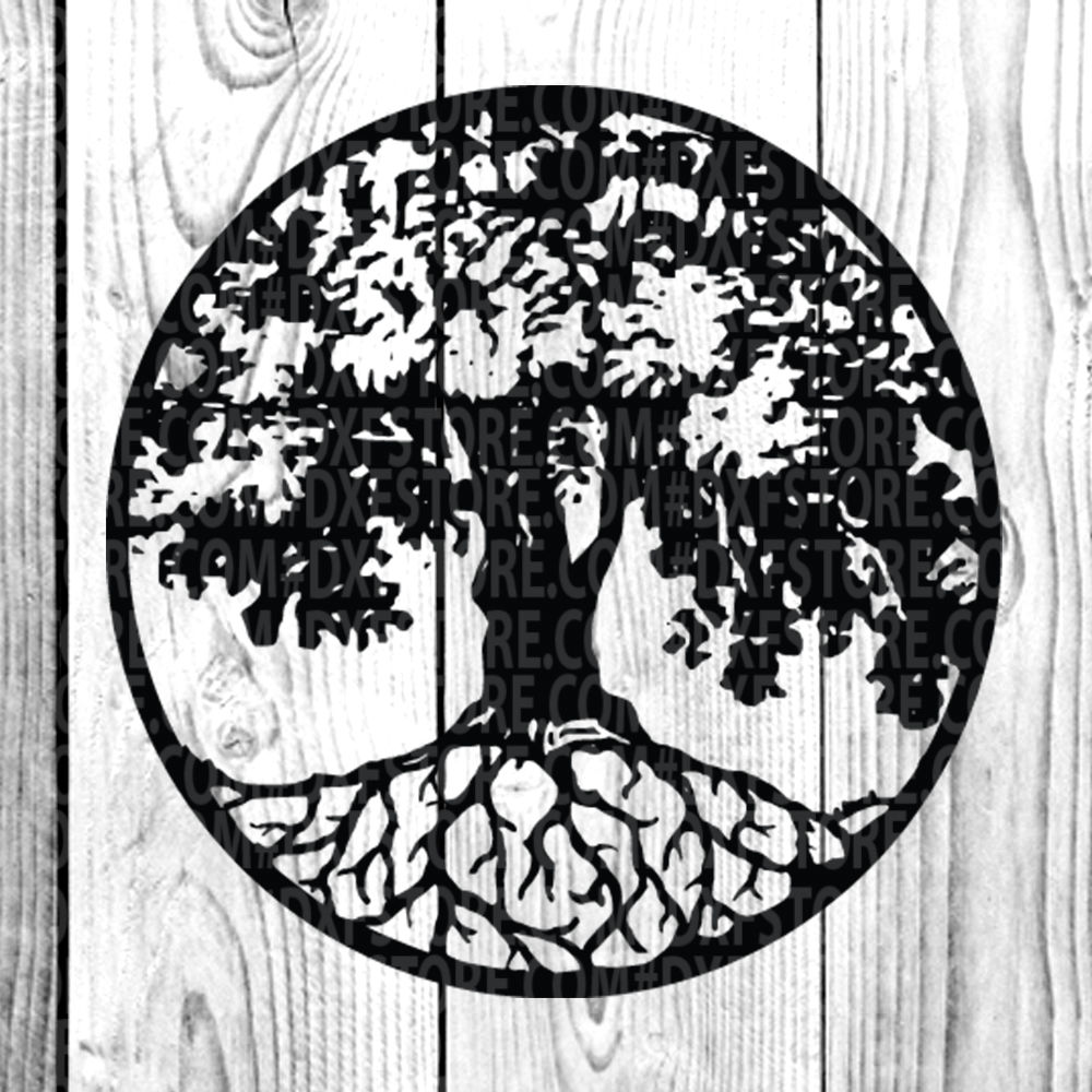 Tree and Life of tree and Family tree By dxf store | TheHungryJPEG.com