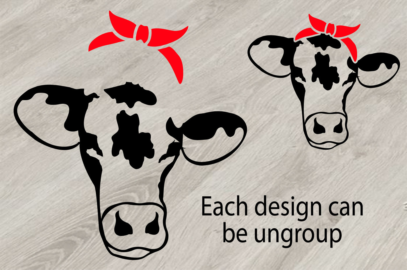 Cow Head Whit Bandana Silhouette Svg Cowboy Western Farm Milk 775s By Hamhamart Thehungryjpeg Com