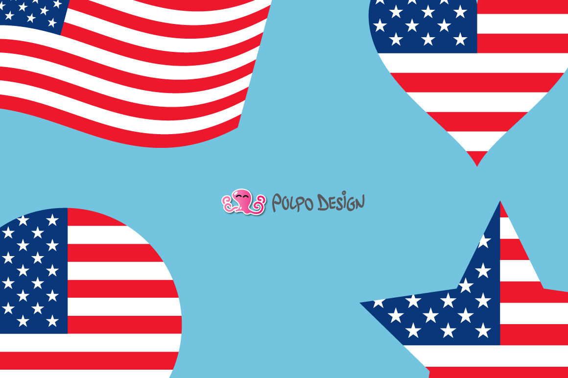 Download American Flag SVG By Polpo Design | TheHungryJPEG.com