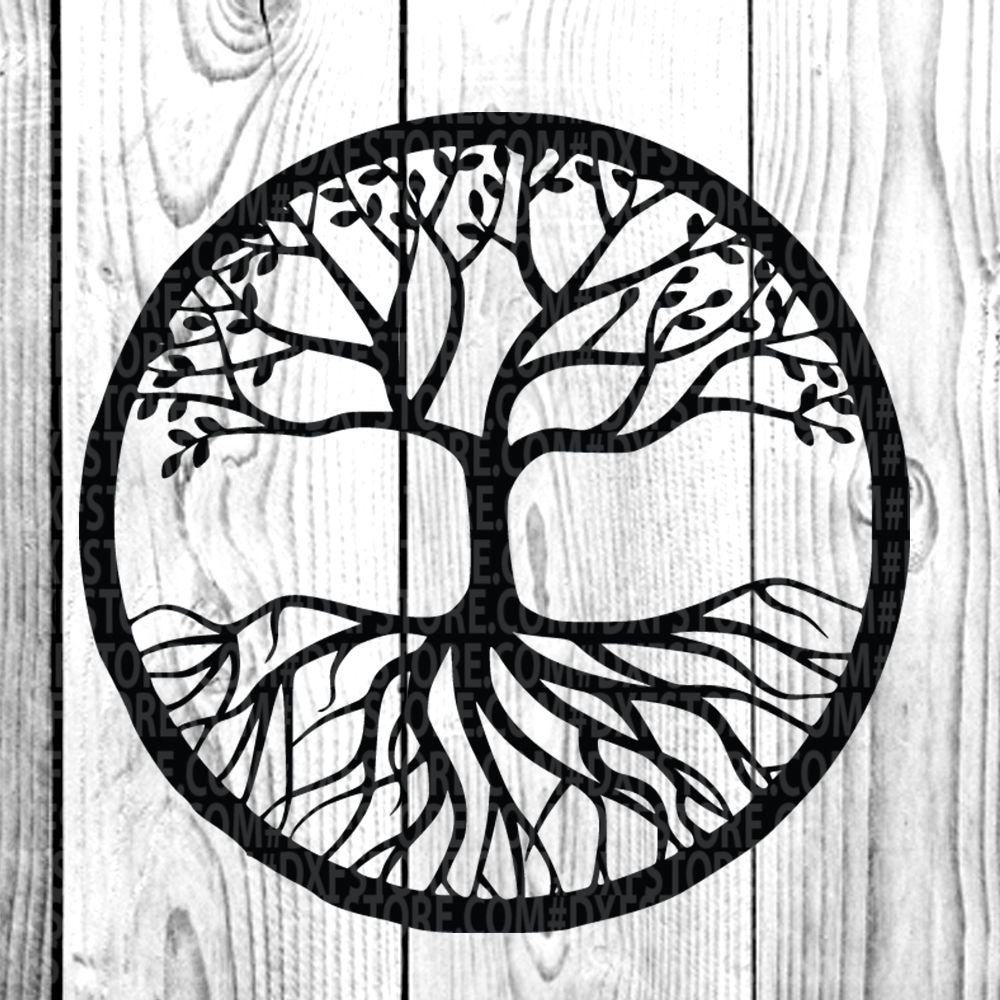 Download Tree,Life of tree,Family tree,SVG DXF EPS PNG for Cricut and sihlouett By dxf store ...