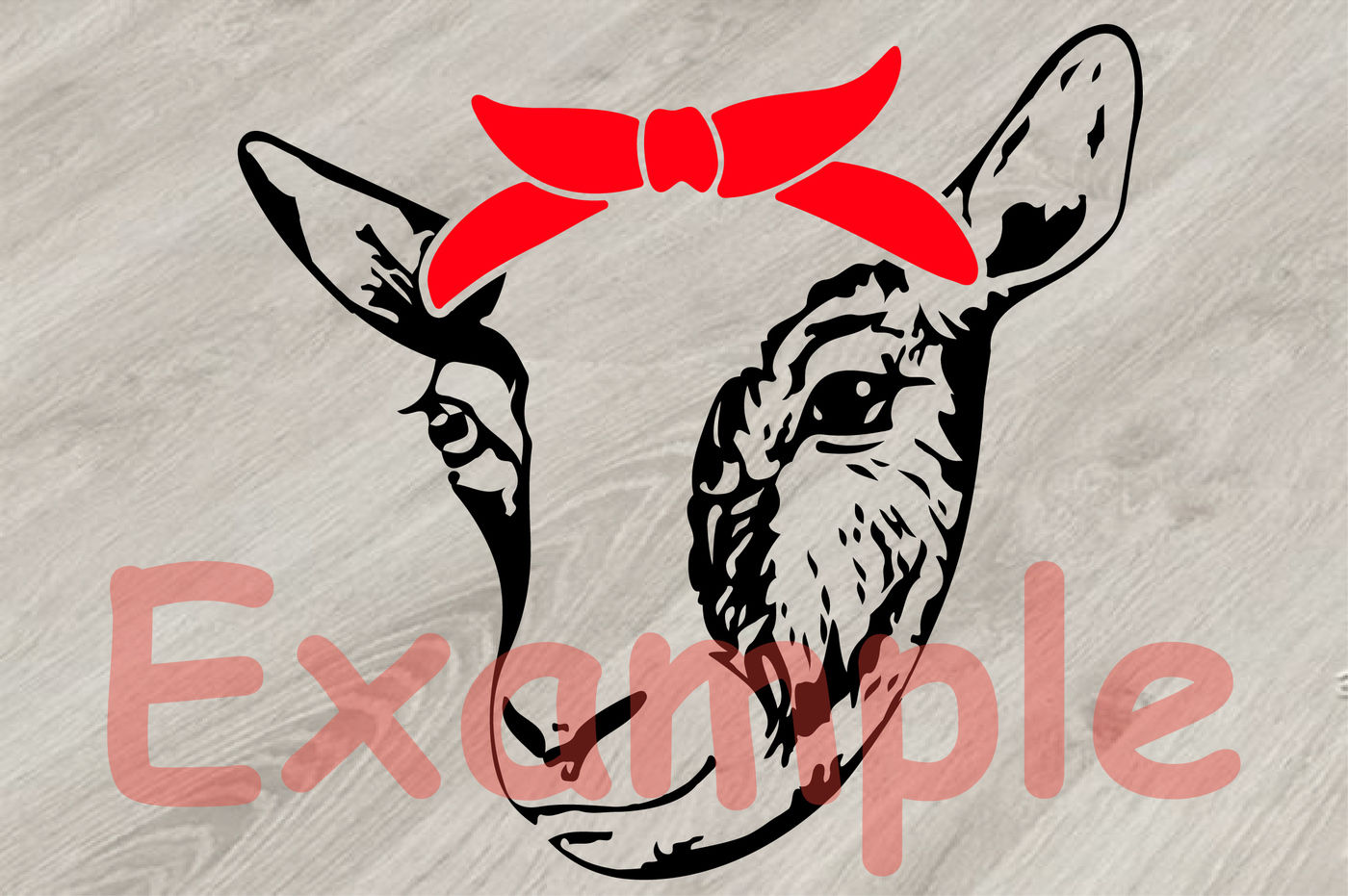 Download Goat Head whit Bandana Silhouette SVG feet goats Farm Milk 798S By HamHamArt | TheHungryJPEG.com