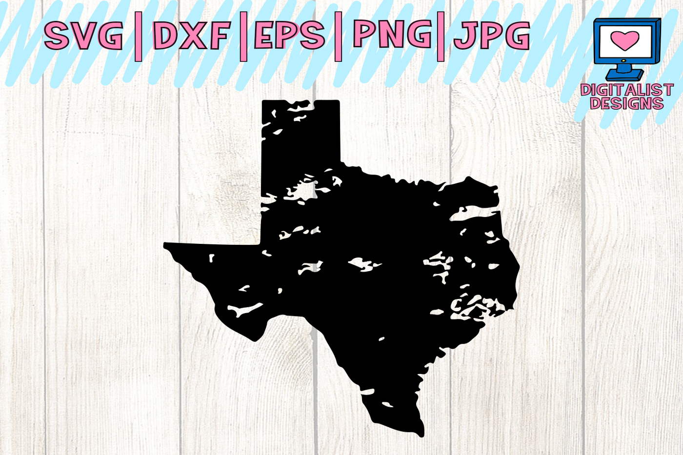Texas Svg Texas Outline Texas State Svg Grunge Svg Distressed Svg By Digitalistdesigns Thehungryjpeg Com