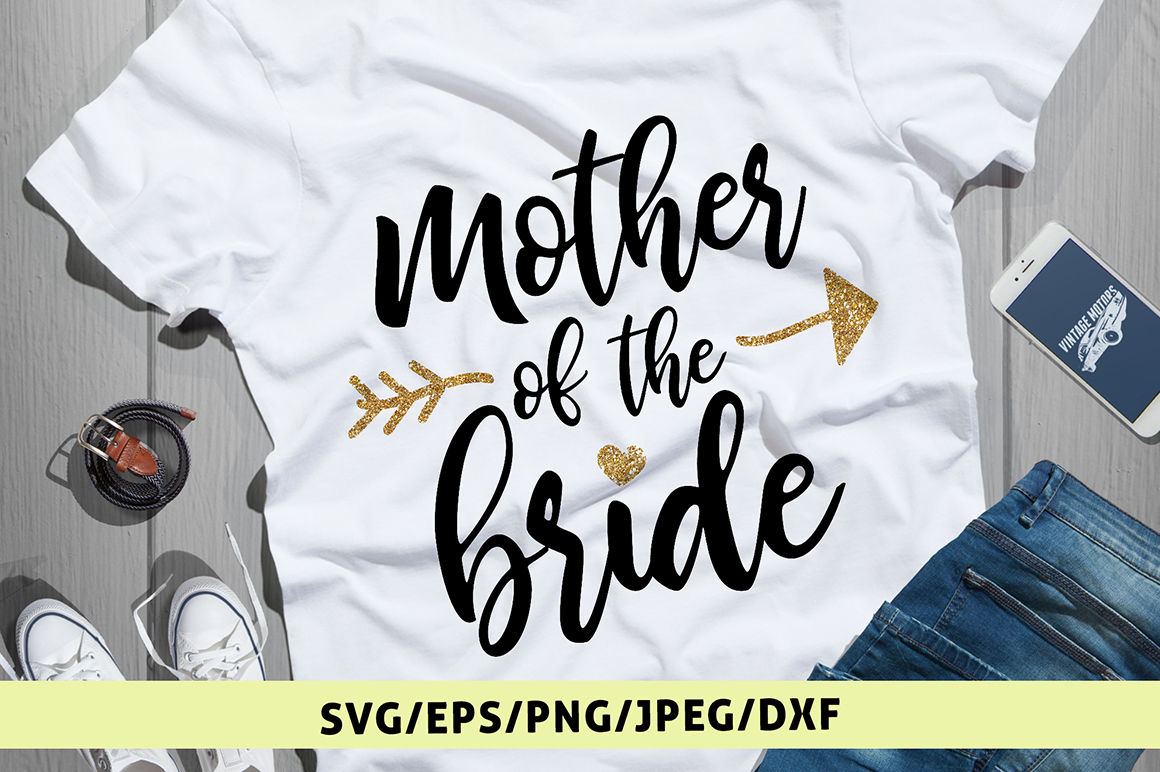 Mother Of The Bride Svg Cut File By Coralcuts Thehungryjpeg Com