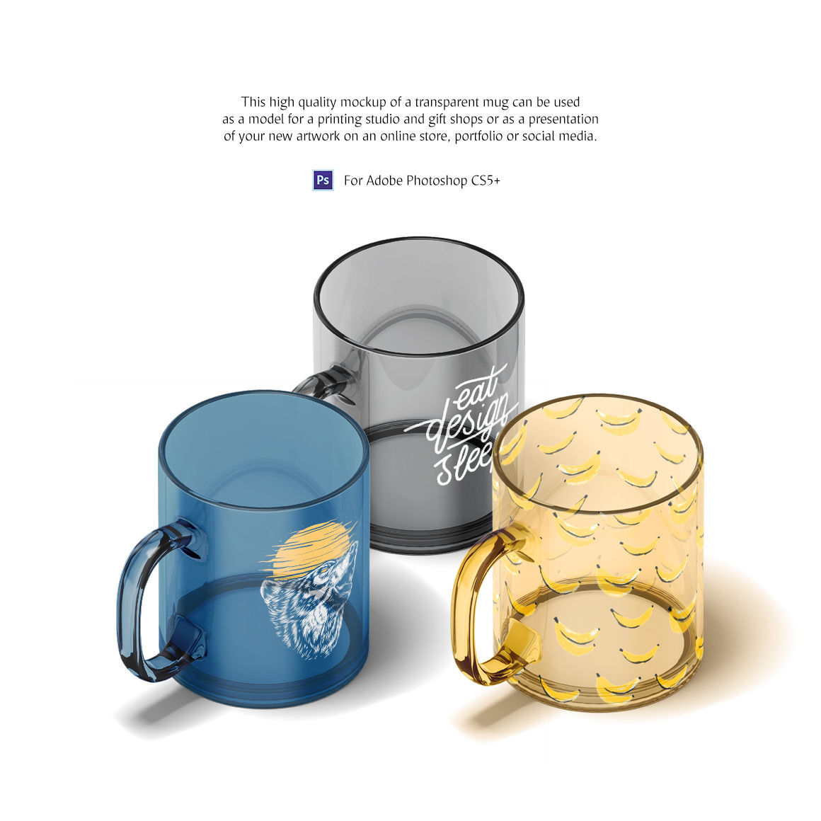 Download New Glass Mug Animated Mockup By Rebrandy Thehungryjpeg Com
