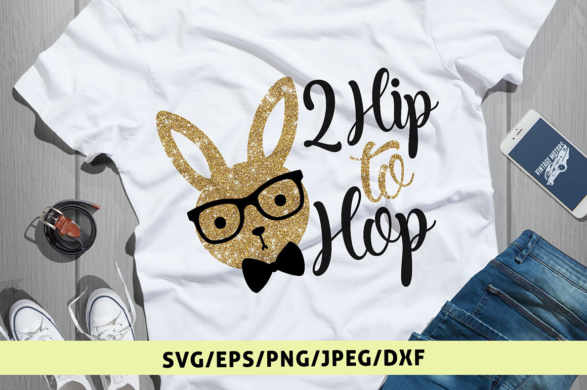 Download 2 Hip To Hop - Svg Cut File By CoralCuts | TheHungryJPEG.com