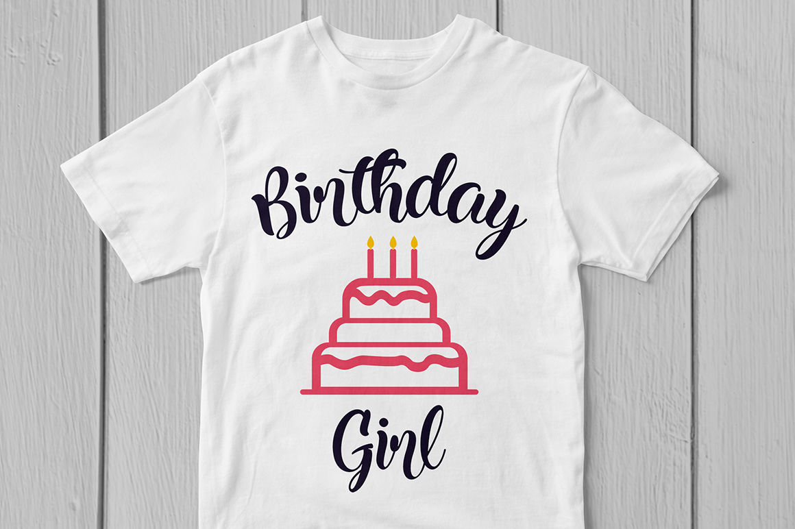 Download Birthday Girl - Svg Cut File By CoralCuts | TheHungryJPEG.com