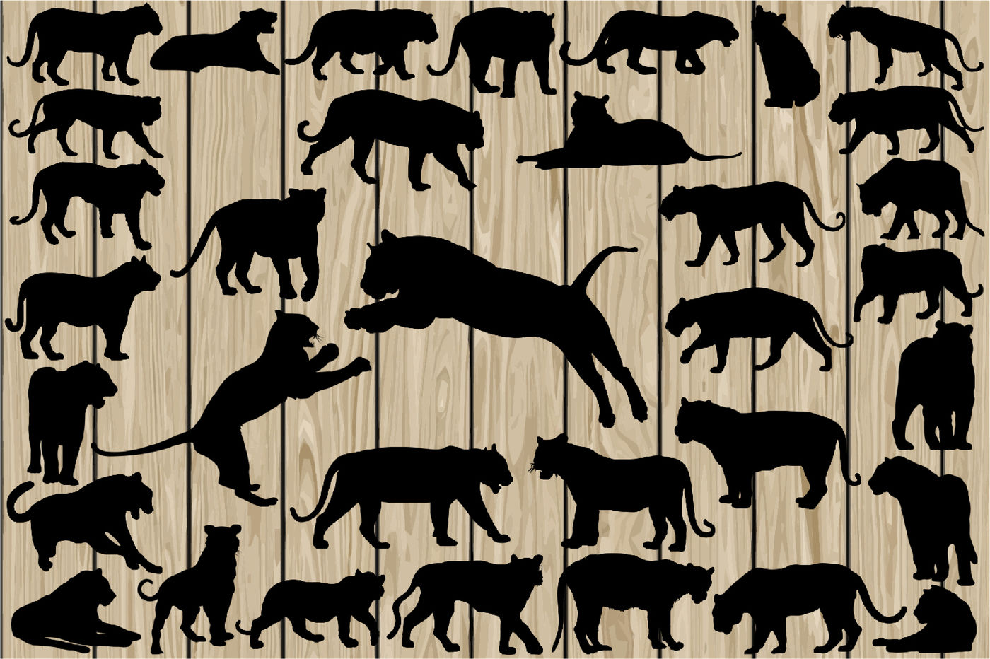 Download 505 Animal Bundle Silhouette SVG, Vector, DXF, EPS, PNG, Animal SVG. By CosmosFineArt ...