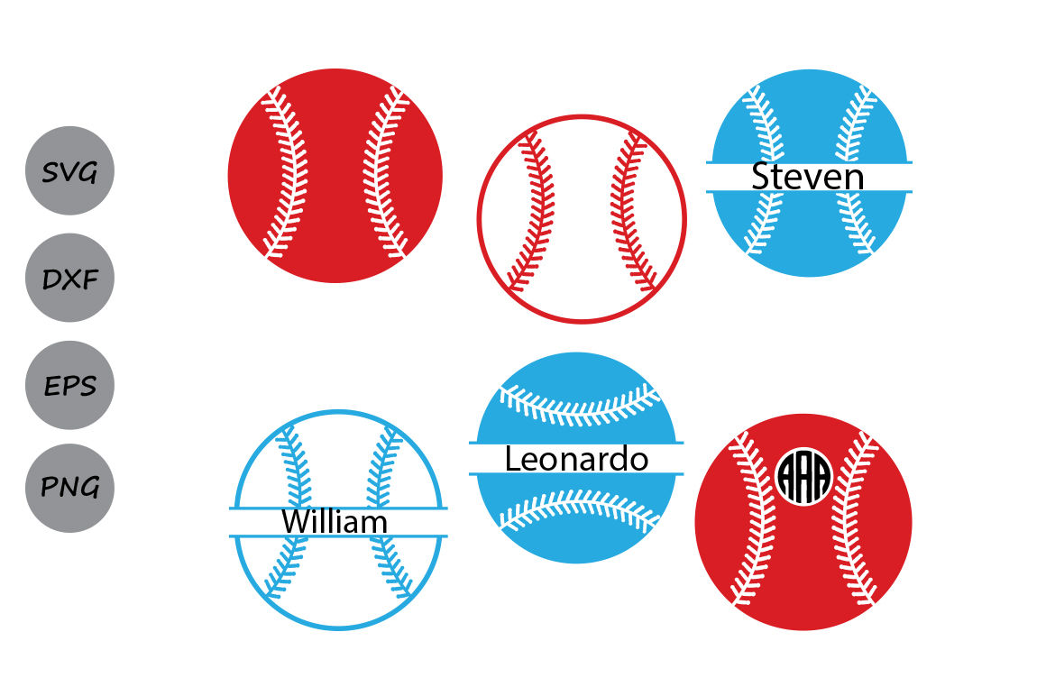 Download Baseball SVG, Baseball monogram Svg, Softball Svg, Cricut Files. By CosmosFineArt ...