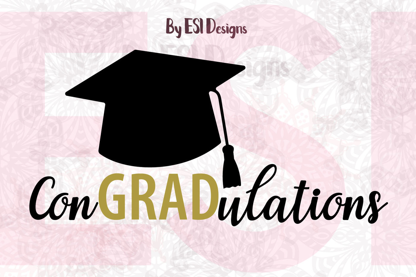 Download ConGRADulations Graduation Quote and Cap Design | SVG,DXF ...