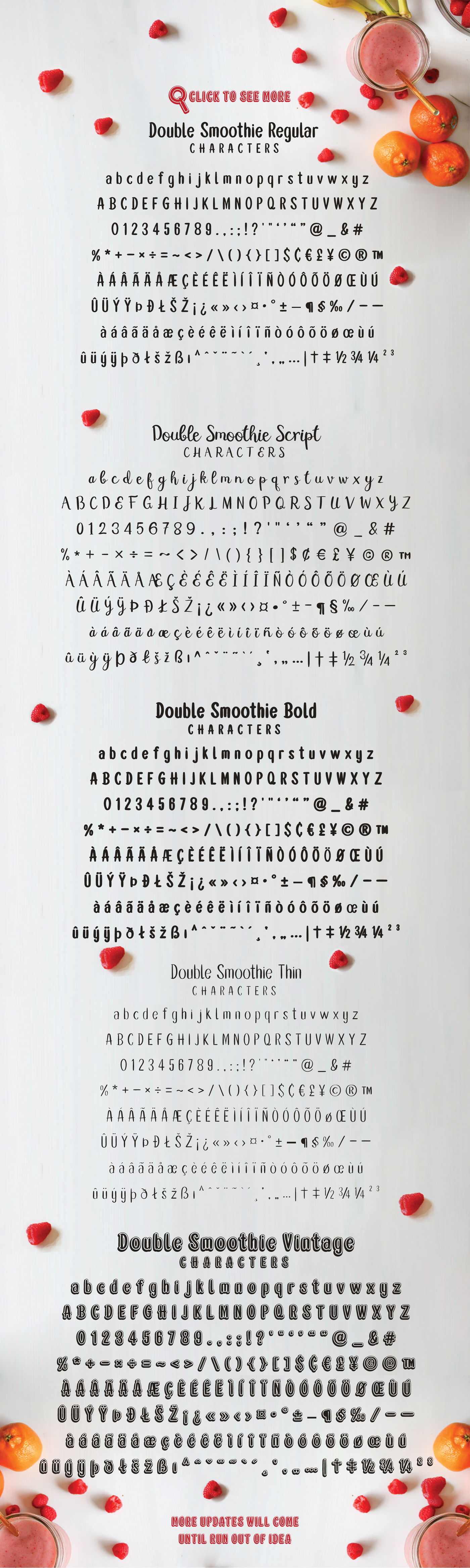 Double Smoothie Font Duo And Family By Luluimanda Thehungryjpeg Com