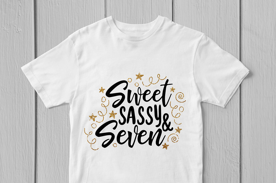Sweet Sassy Seven - Svg Cut File By CoralCuts ...