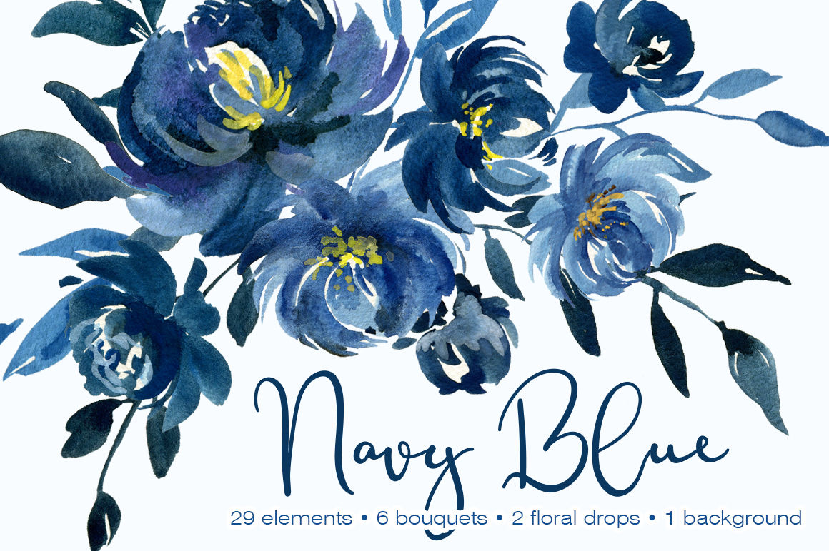 Navy Blue Flower Background Ubicaciondepersonas cdmx gob mx