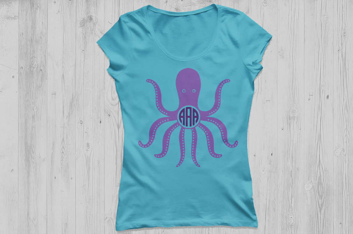 Download Octopus SVG, octopus monogram svg, nautical svg, octopus ...