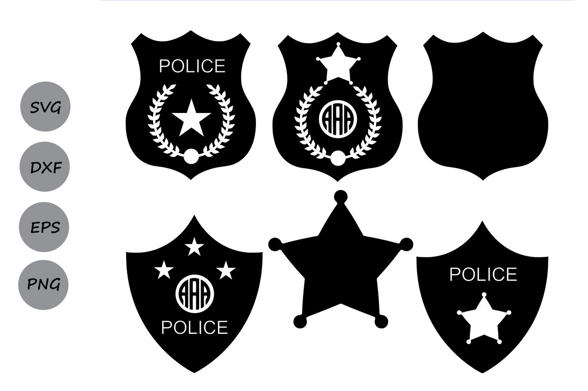 Download Police Badge Svg Police Svg Police Badge Monogram Svg Sheriff Svg By Cosmosfineart Thehungryjpeg Com
