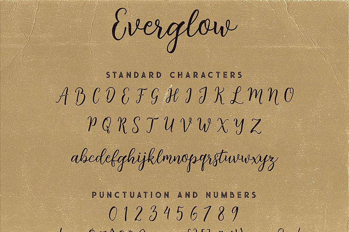 Everglow Font Free Download - Everglow 2020