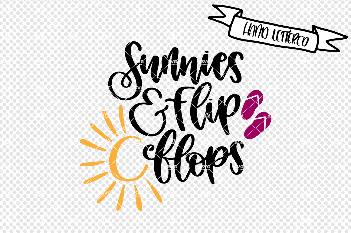 Download Sunnies and flip flops svg file, summer svg By SVG Gallery ...