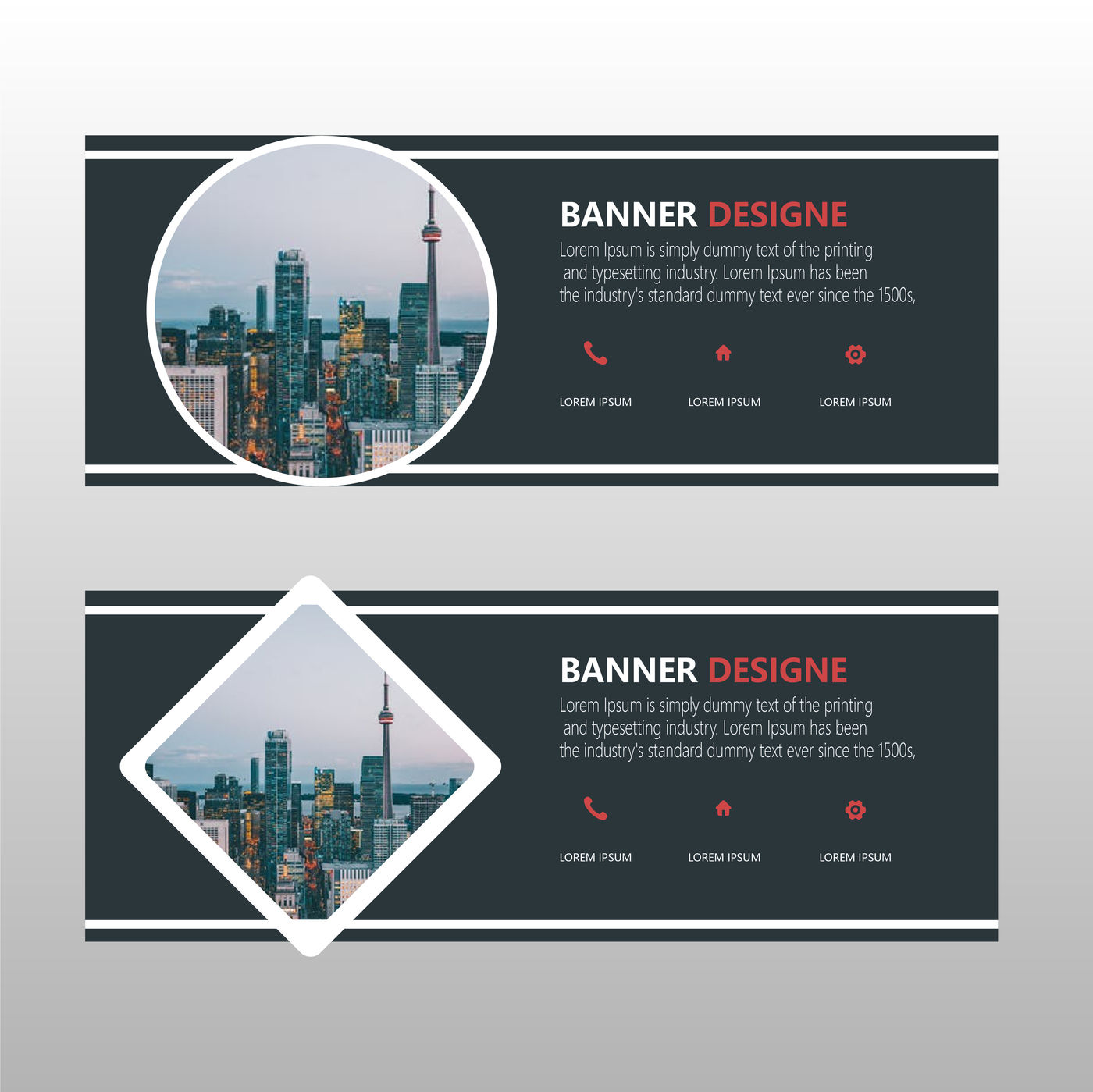 Website Banner Design Templates