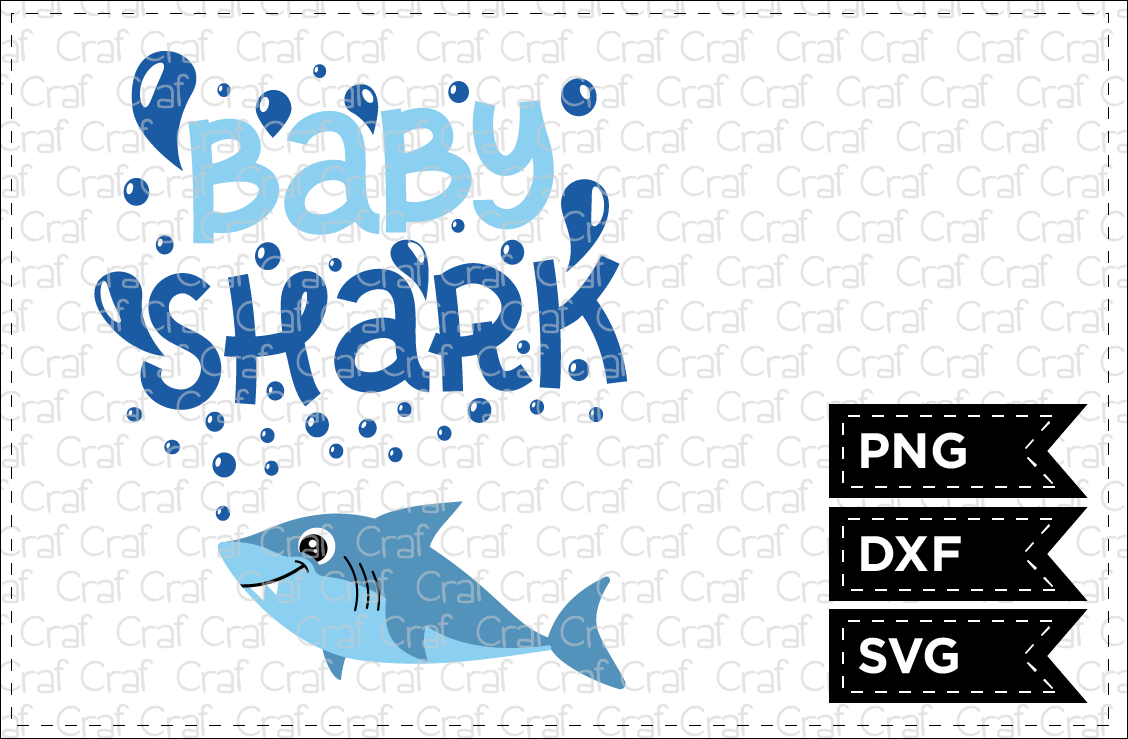 Download Baby Shark By Craf Craf | TheHungryJPEG.com