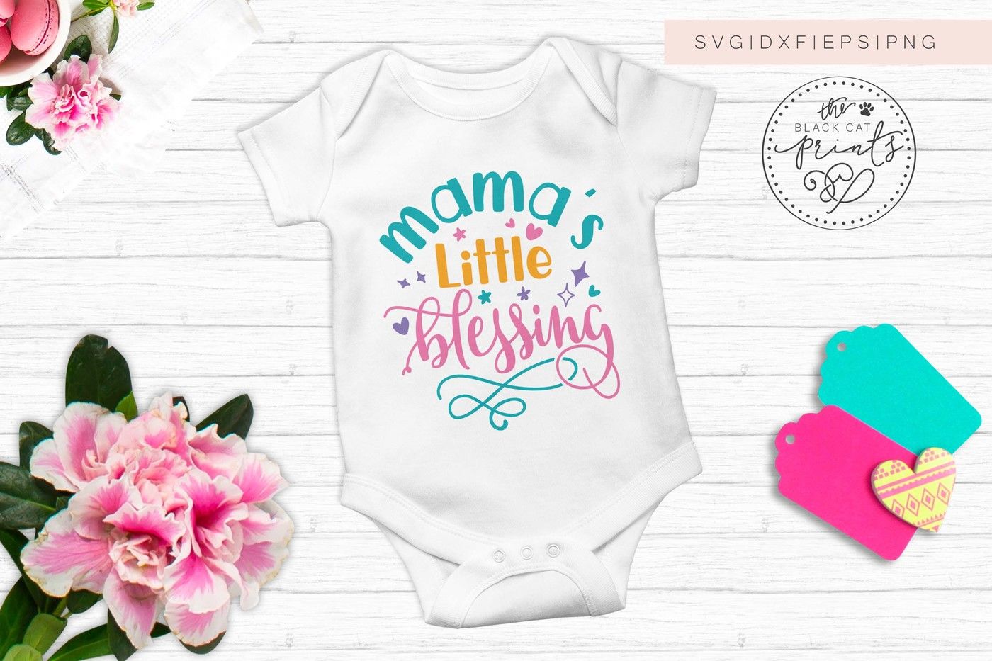 Download Mama's little blessing SVG DXF EPS PNG By ...