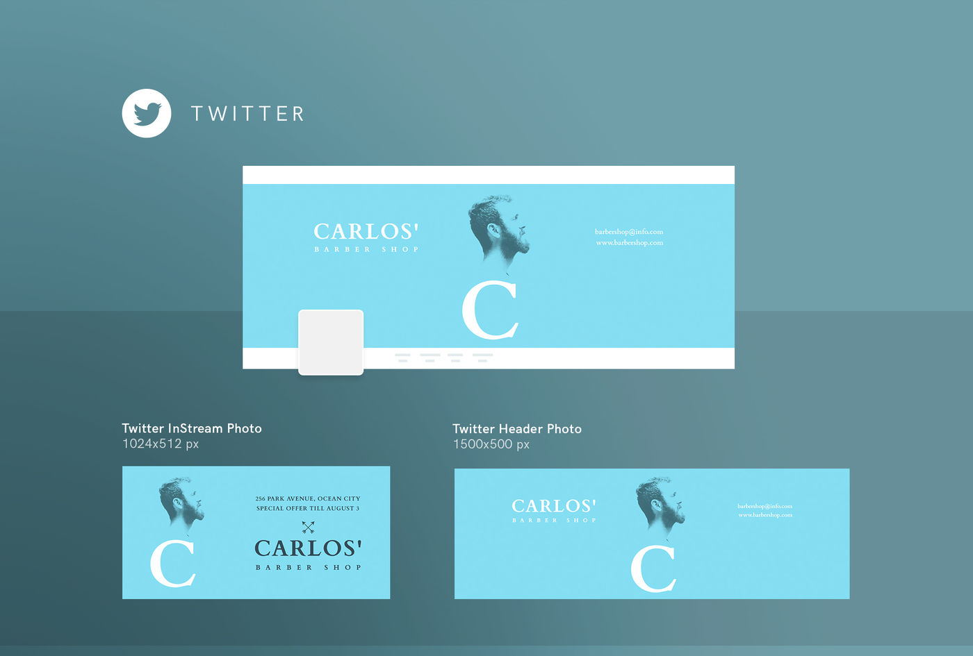 Download Twitter Profile Mockup Psd Yellowimages