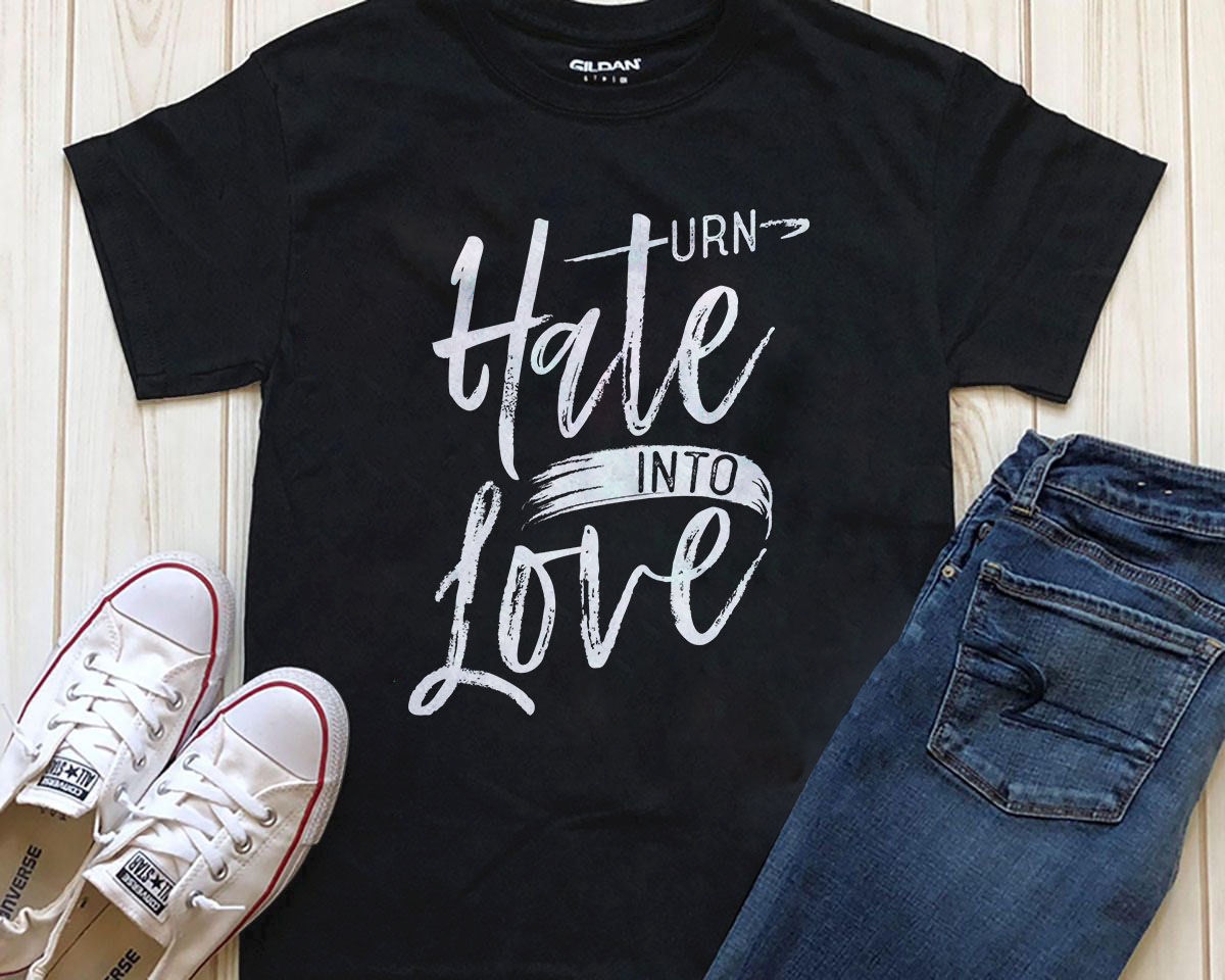 turn-hate-into-love-turn-hate-into-love-sticker-teepublic