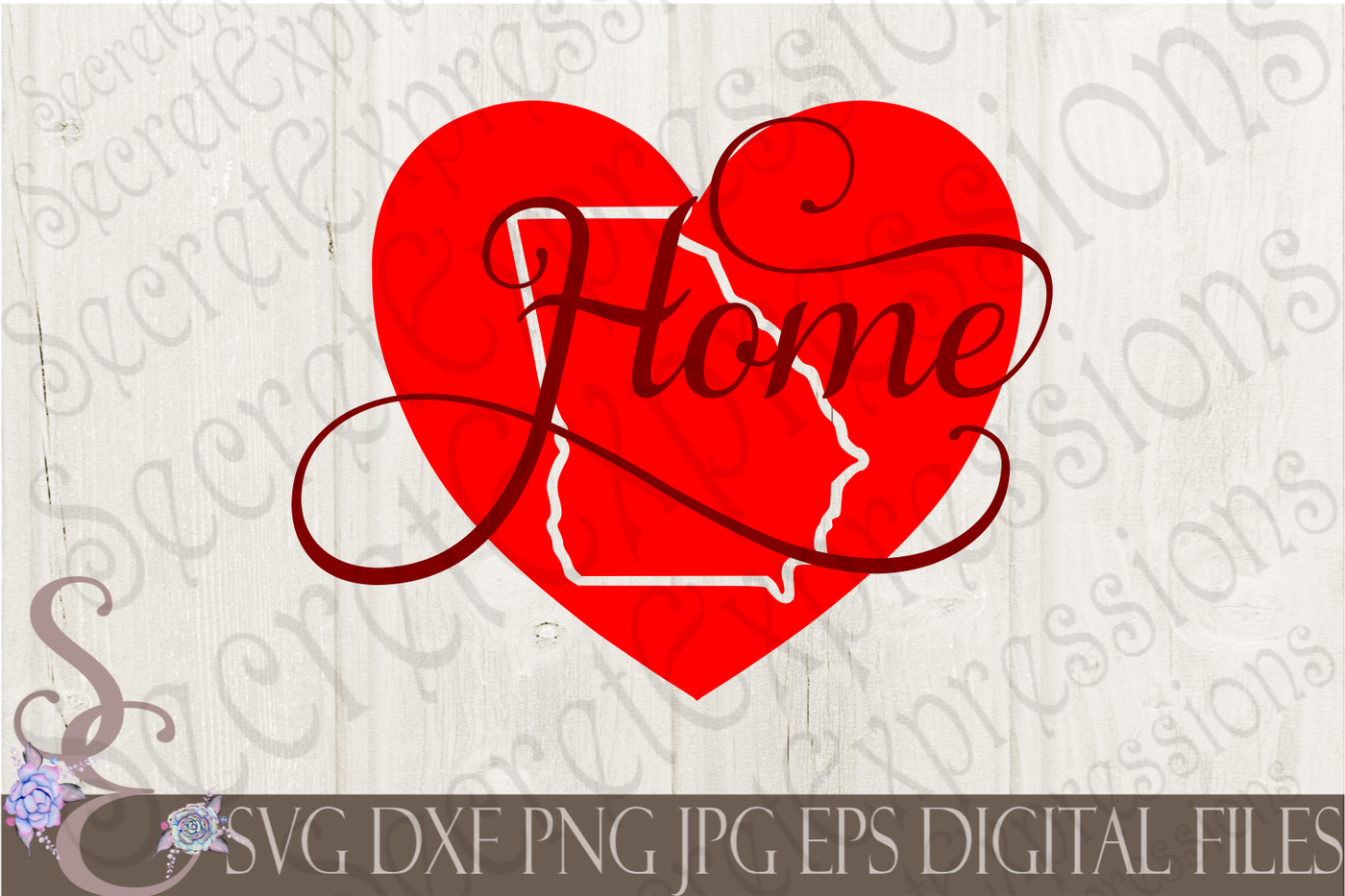 Download Georgia Home SVG By SecretExpressionsSVG | TheHungryJPEG.com