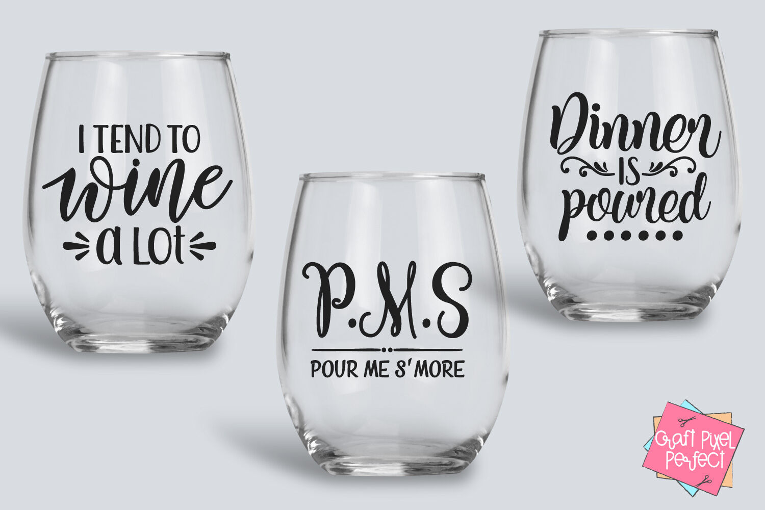 Wine Svg Bundle, Funny Wine Sayings By Craft Pixel Perfect | TheHungryJPEG