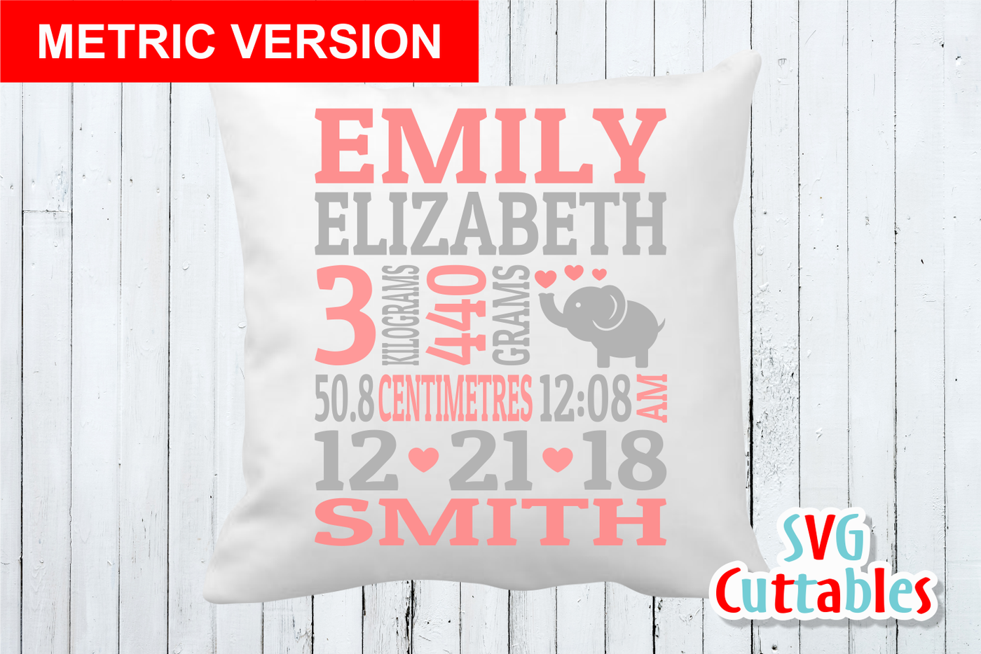 Free Free 324 Elephant Birth Announcement Svg SVG PNG EPS DXF File