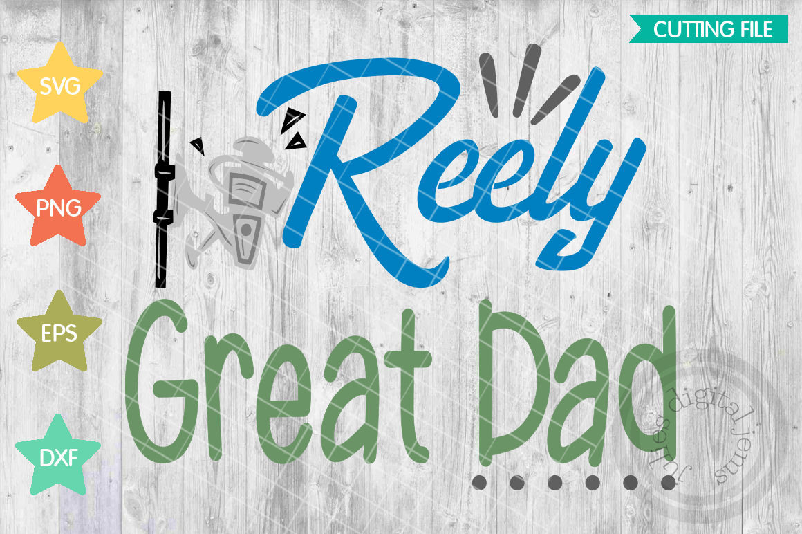 Download Reel Cool Dad SVG, Fishing svg files for cricut By Julies ...