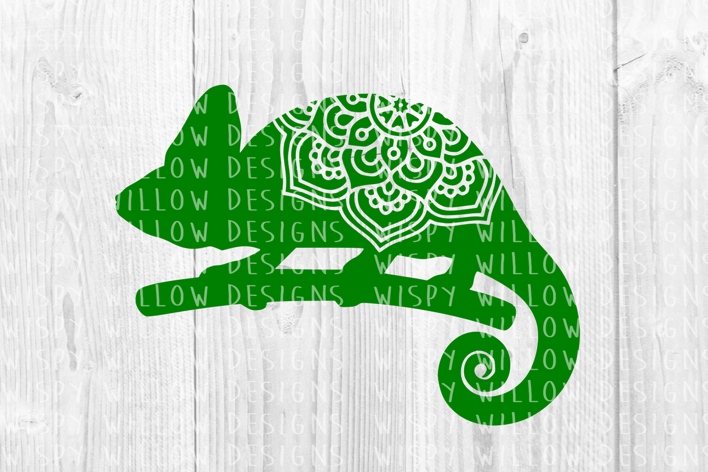 Download Chameleon Mandala SVG/DXF/EPS/PNG/JPG/PDF By Wispy Willow Designs | TheHungryJPEG.com