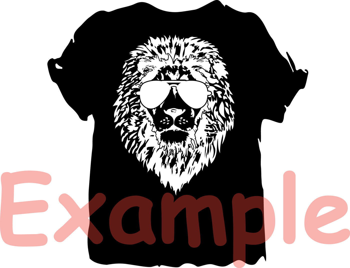 Lion Head glasses Silhouette SVG wild animal african king claw 854s By HamHamArt | TheHungryJPEG.com