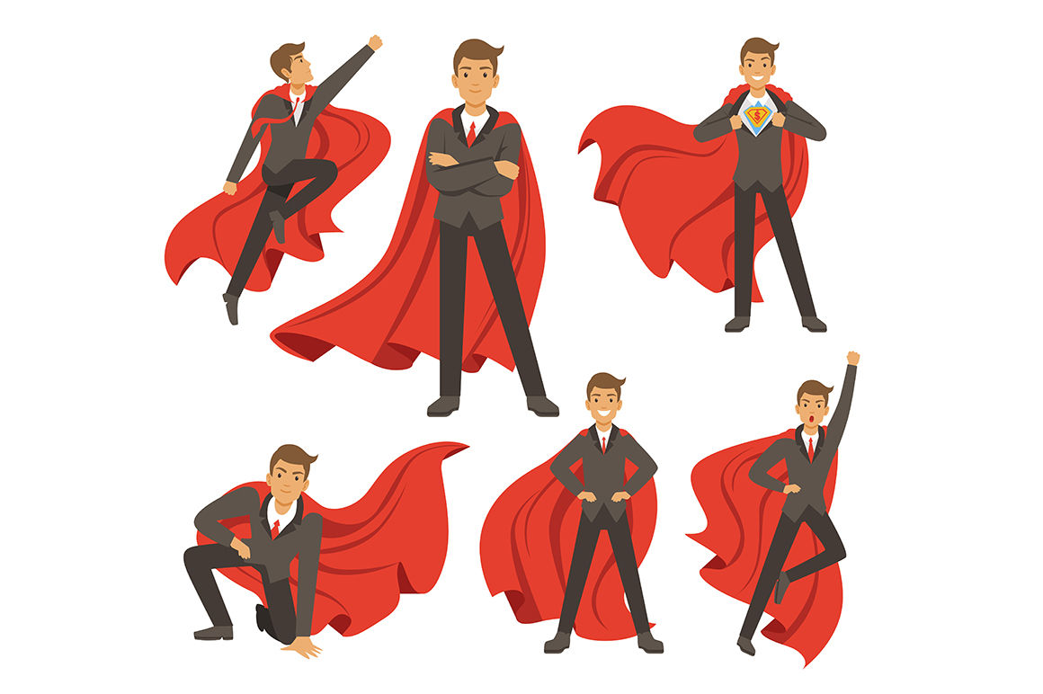 Superhero Action Poses Drawing Reference