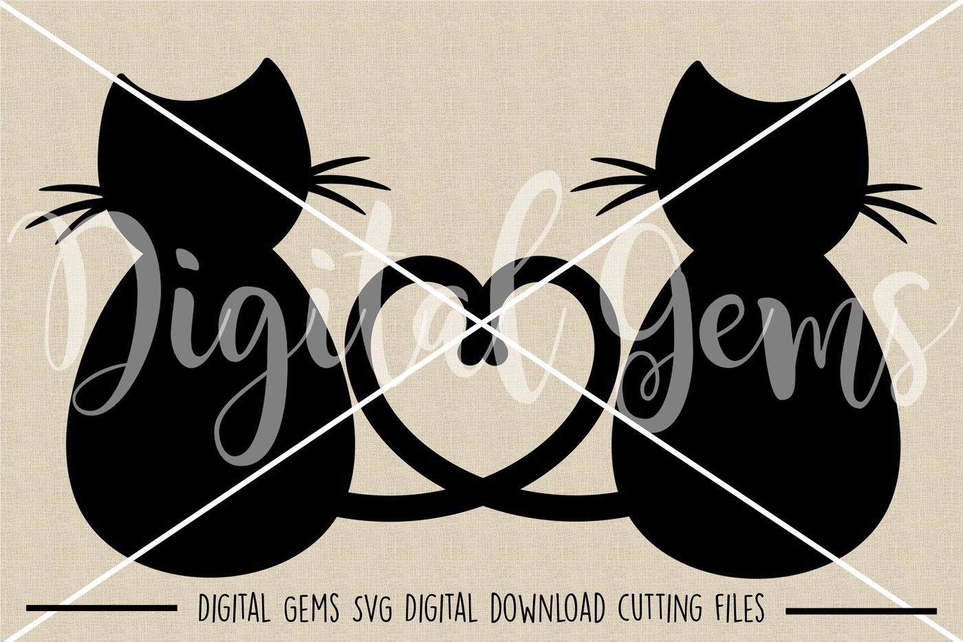 Cat lover SVG / DXF / EPS / PNG files By Digital Gems | TheHungryJPEG.com