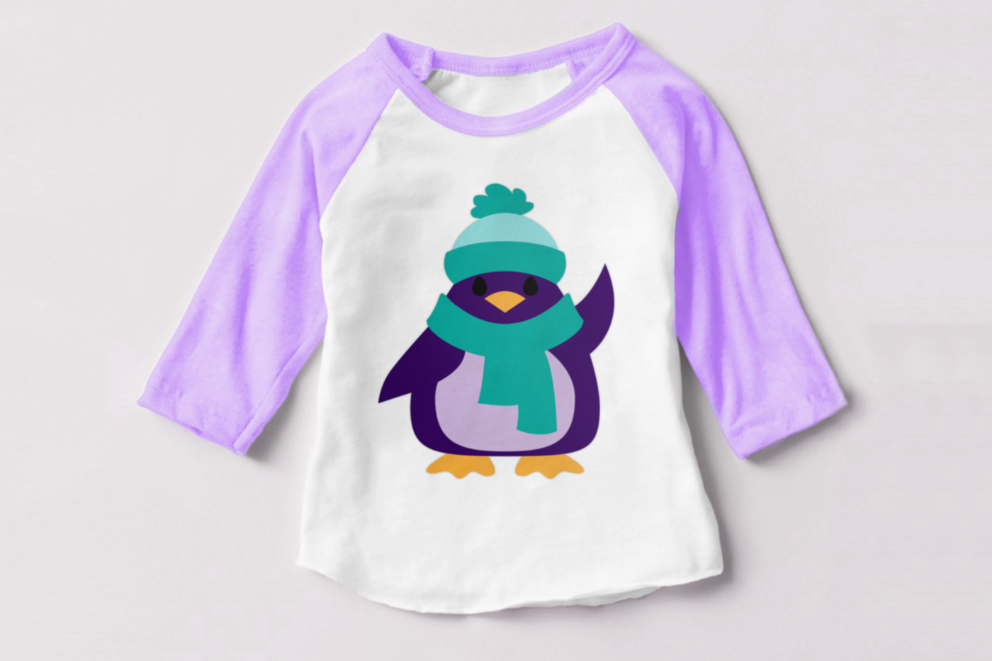 Penguin with Hat and Scarf | SVG | PNG | DXF By Designed by Geeks ...