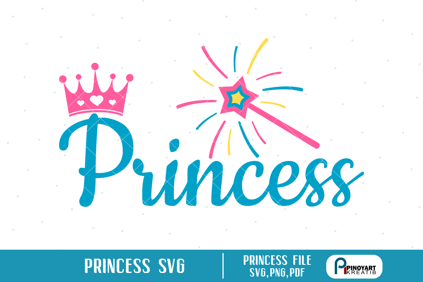 Princess Svg Princess Svg File Princess Graphics Princess Clip Art By Pinoyart Thehungryjpeg Com