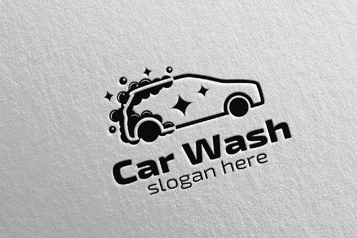 Car Wash Logo Cleaning Car Washing And Service Logo 15 By Denayunethj Thehungryjpeg Com