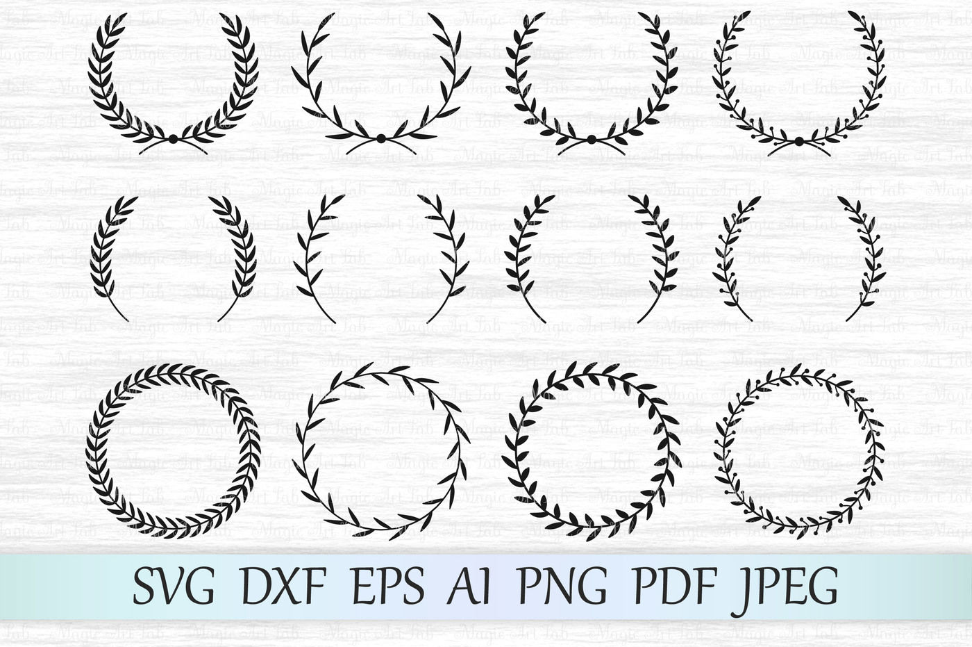 Free Free 162 Half Flower Wreath Svg Free SVG PNG EPS DXF File