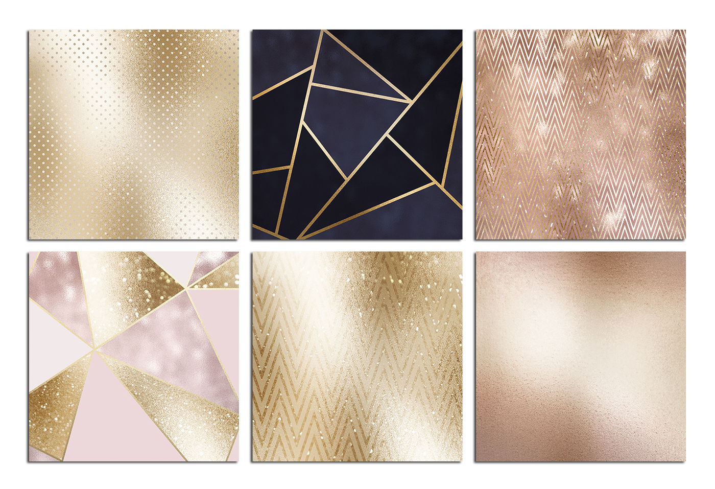 Gold Navy Blue Textures By artistic | TheHungryJPEG.com