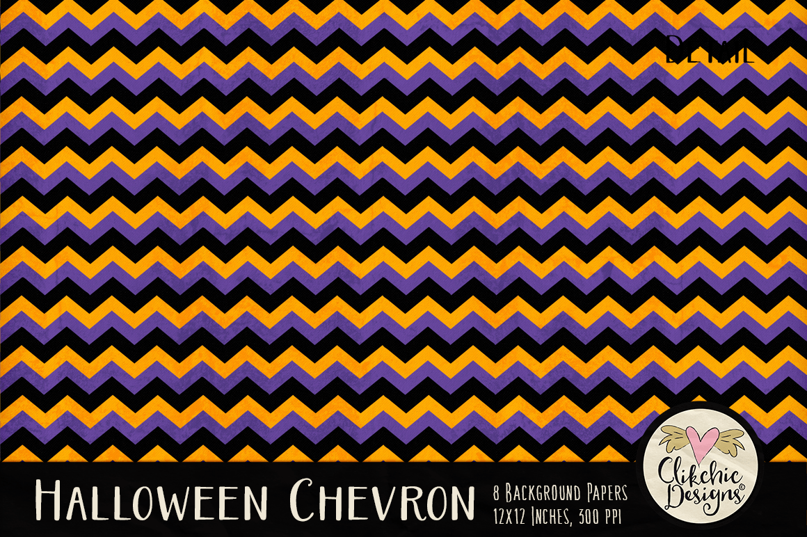 halloween chevron wallpaper