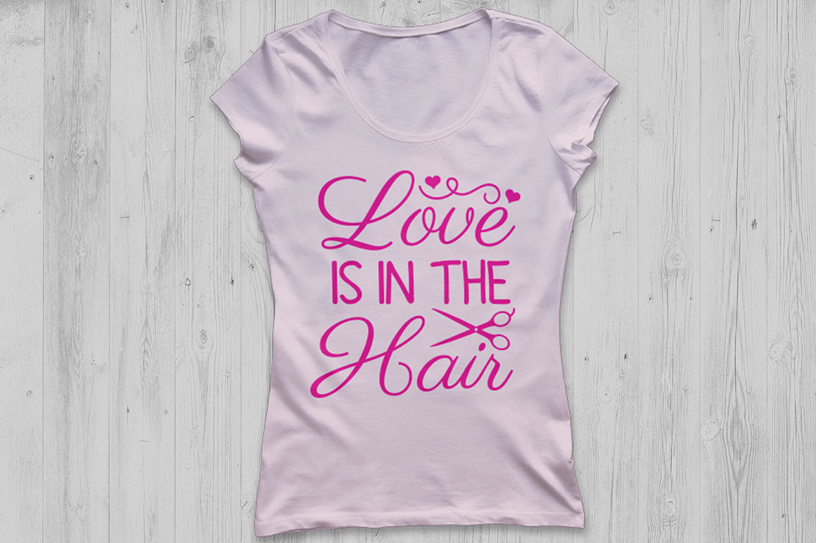 Download Love is in the Hair Svg, Hairdresser Svg, Hair Stylist Svg, Scissors. By CosmosFineArt ...