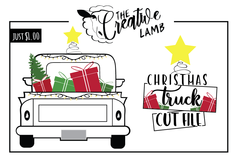 Christmas Truck Cut File Christmas Svg By The Creative Lamb Thehungryjpeg Com