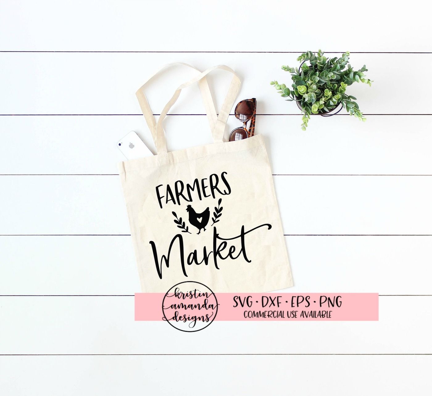 Farmers Market SVG DXF EPS PNG Cut File • Cricut • Silhouette By