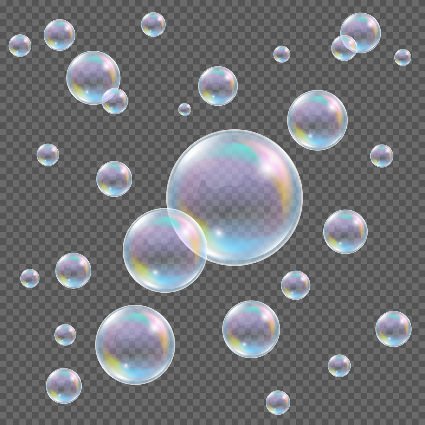 Premium Vector  Vector soap bubble realistic soap bubble png