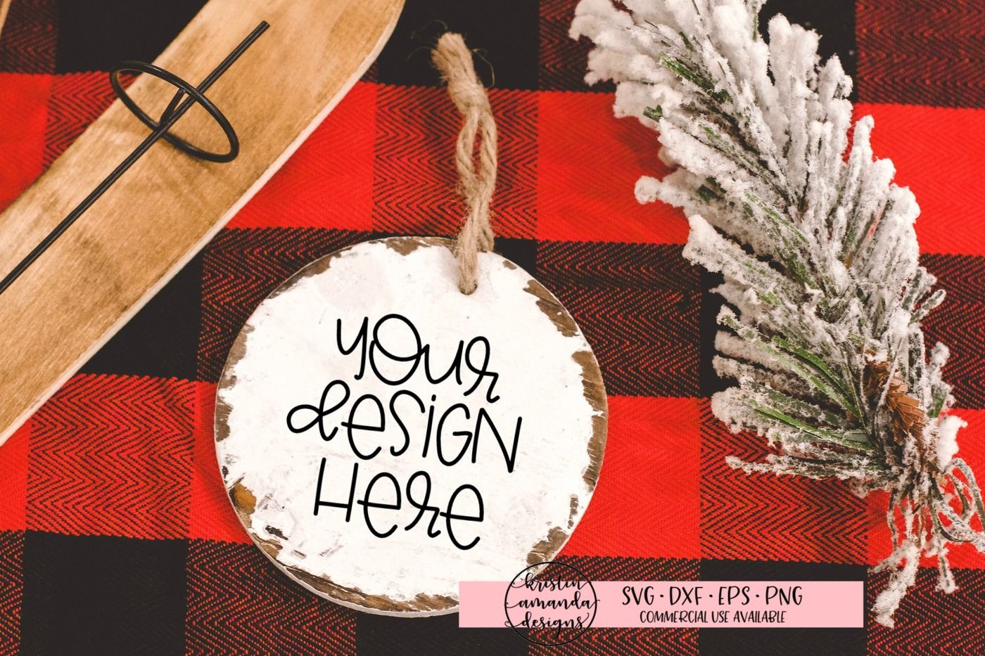 Download Christmas Ornament Mockup By Kristin Amanda Designs Svg Cut Files Thehungryjpeg Com