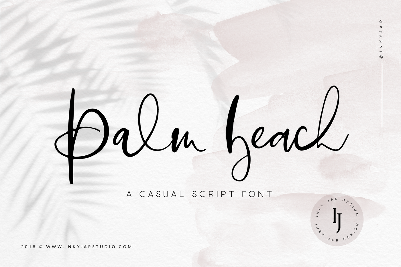 Palm Beach Casual Script Font By Inky Jar Thehungryjpeg Com