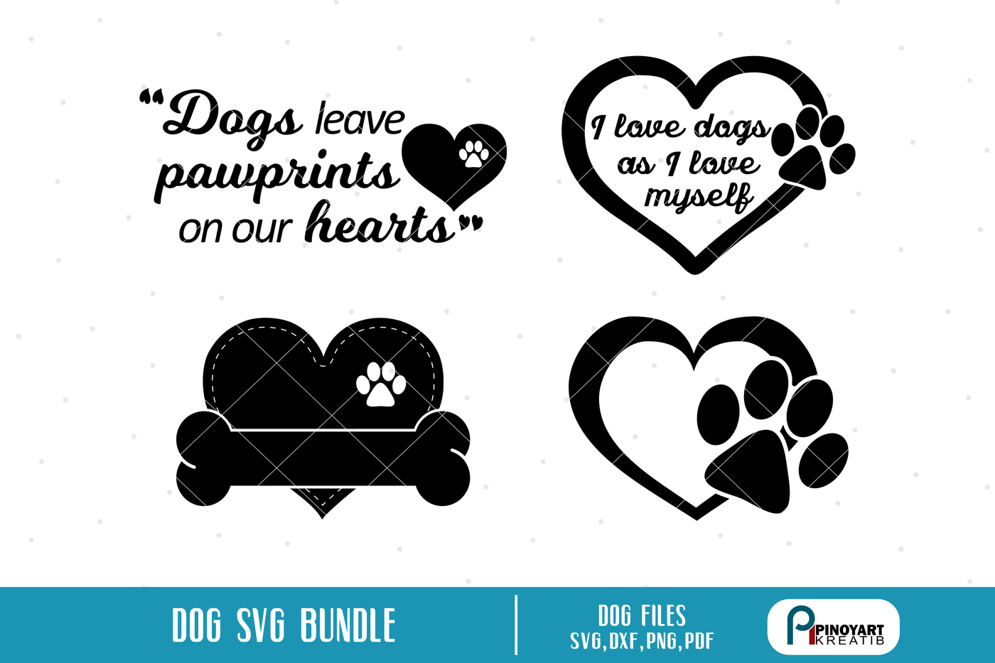 Free Free 304 Love Dog Paw Svg SVG PNG EPS DXF File