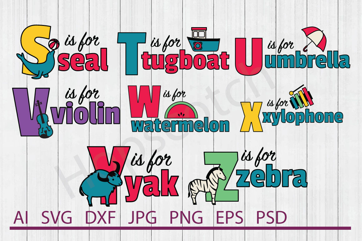 Download Alphabet Is Bundle, SVG Files, DXF Files, Cuttable Files ...